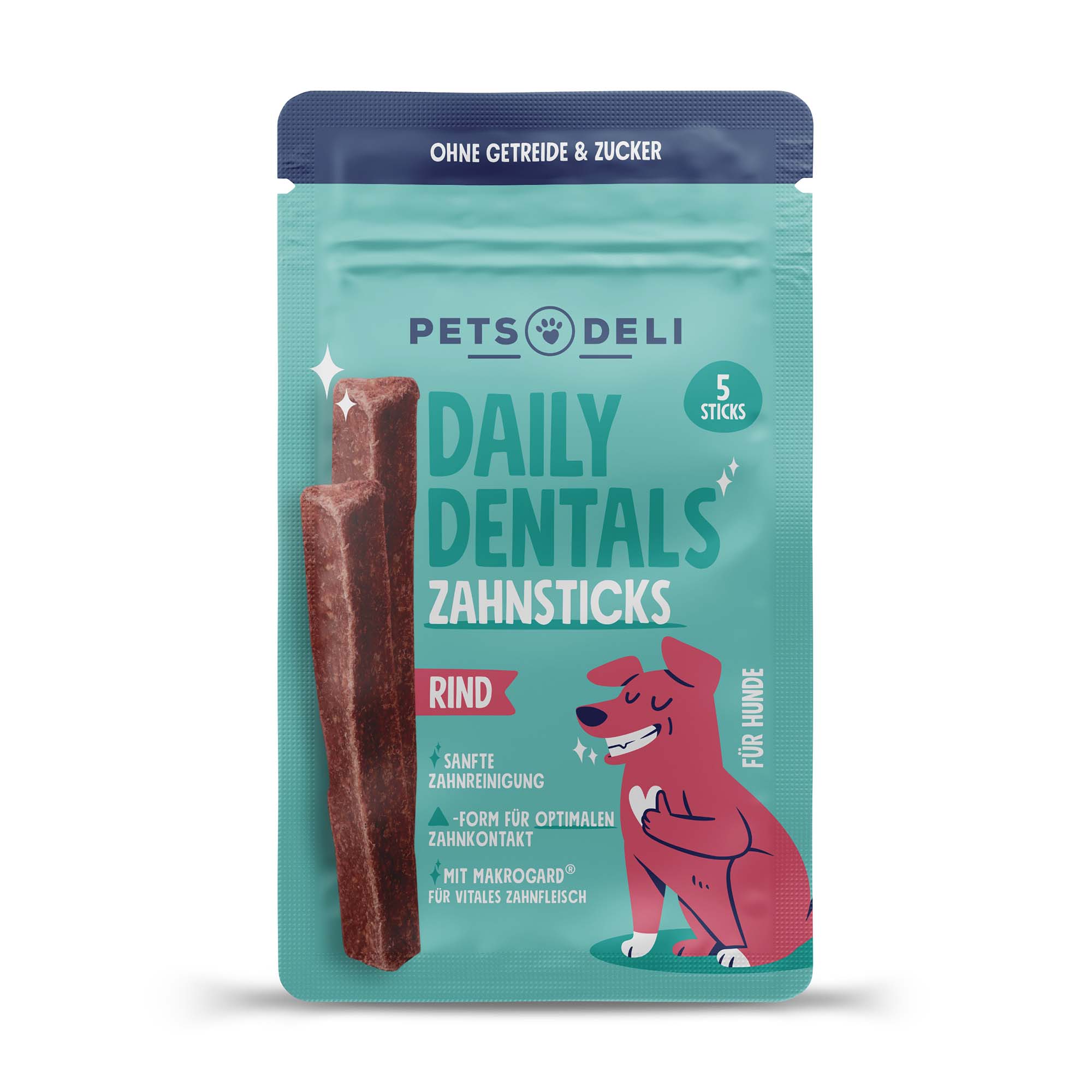 "Daily Dentals Zahnsticks" Rind für Hunde