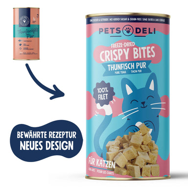 Snack Freeze Dried Thunfischfilet für Katzen