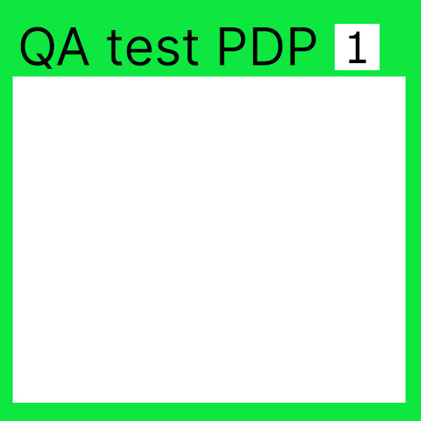 QA test PDP 1 - Please-do-not-remove-or-change