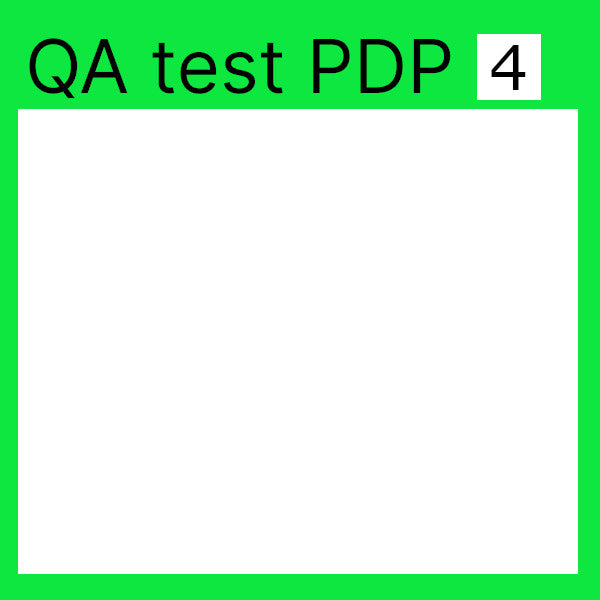 QA test PDP 4 - for E2E test, purpose-box - no rose
