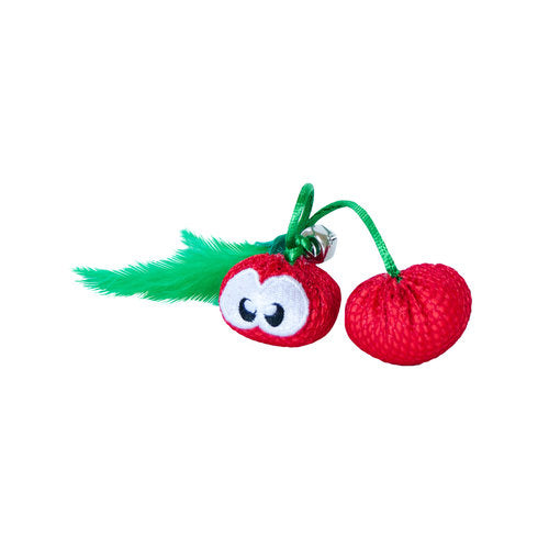 Petstages Katzen Dental Spielzeug Cherries