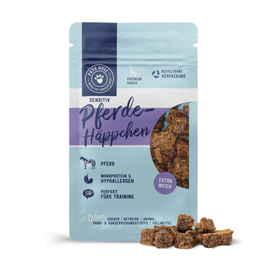 Snack Pferdehäppchen für Hunde