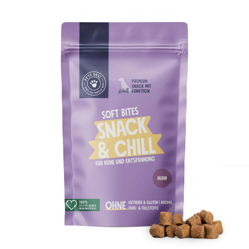 Snack Soft Bites Snack & Chill für Hunde