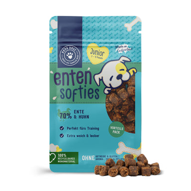 Snack Junior Softies Ente für Hunde