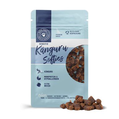 Snack Sensitiv Softies Känguru für Hunde