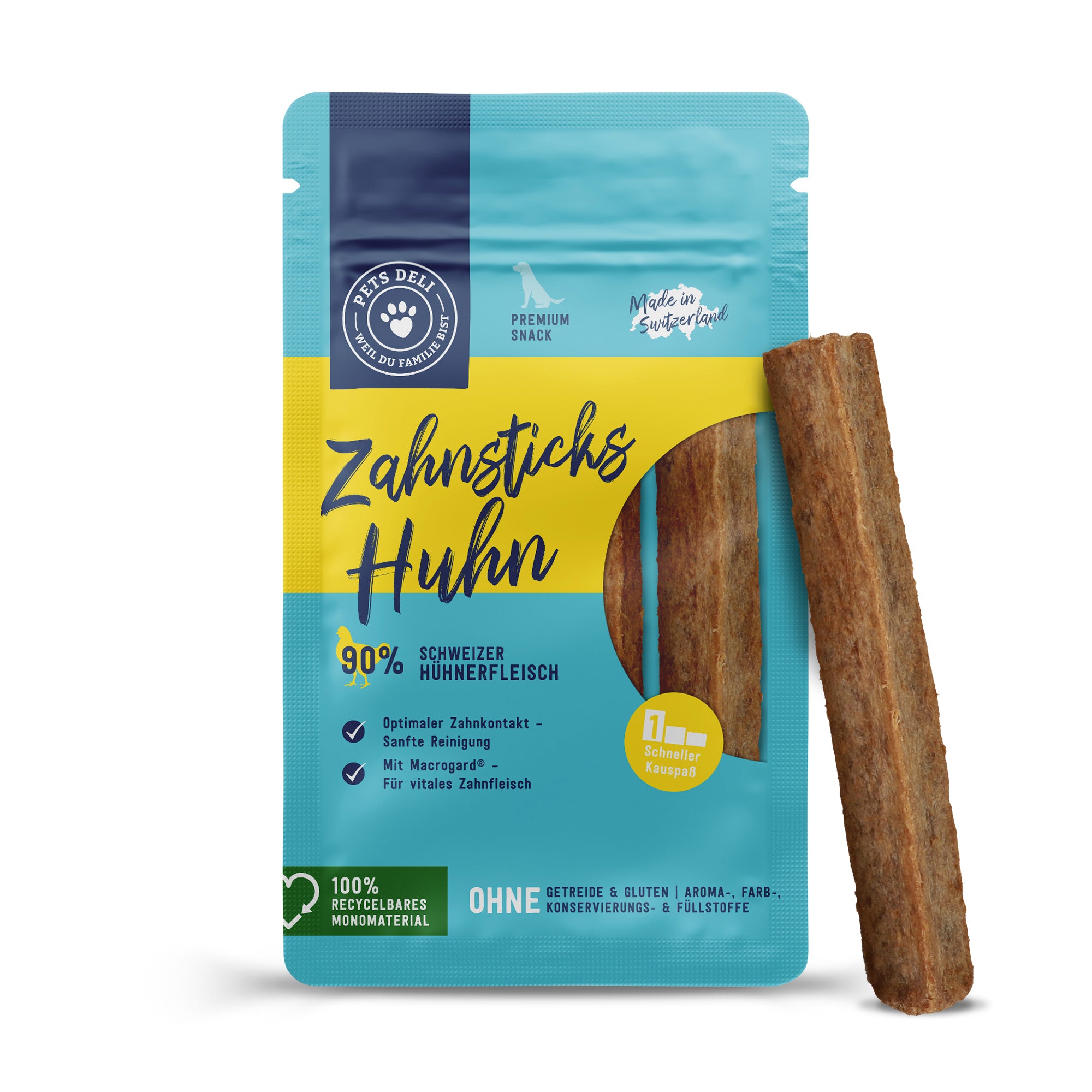 Snack Zahnsticks Huhn für Hunde