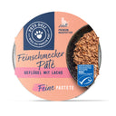 Nassfutter "Feinschmecker Pâté" mit Lachs