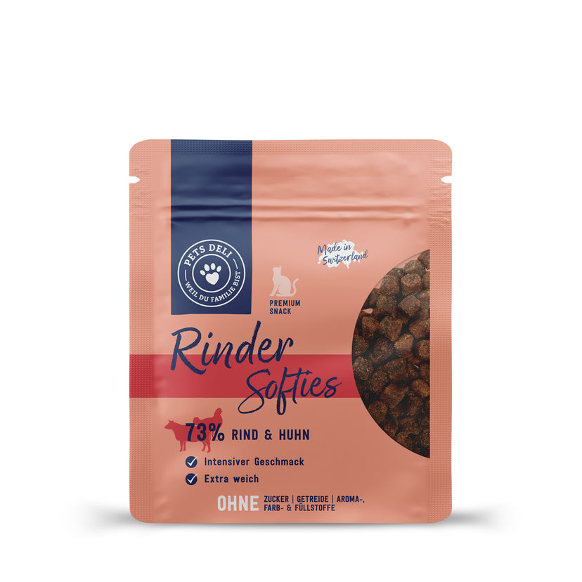 Snack Softies Rind für Katzen