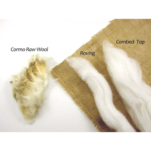 Combed Top - Cormo – Mountain Meadow Wool