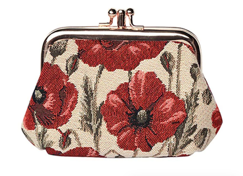 Poppy Frame Purse | Signare Tapestry