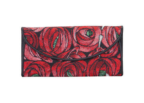 Mackintosh Rose and Teardrop Envelope Purse | Signare Tapestry