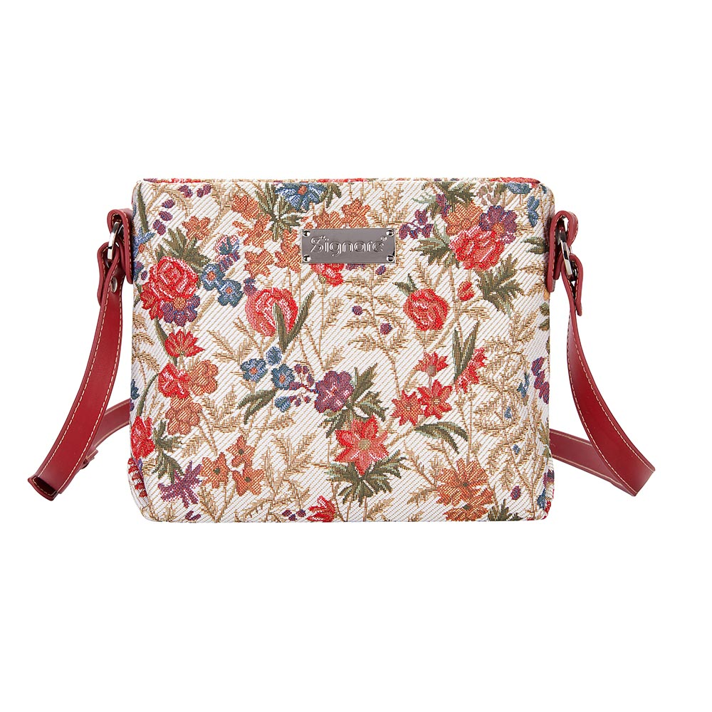 Flower Meadow Crossbody Bag | Signare Tapestry