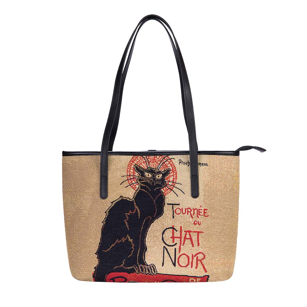 Steinlen Tournee Du Chat Noir Shoulder Bag Signaretapestry Com Signare Tapestry