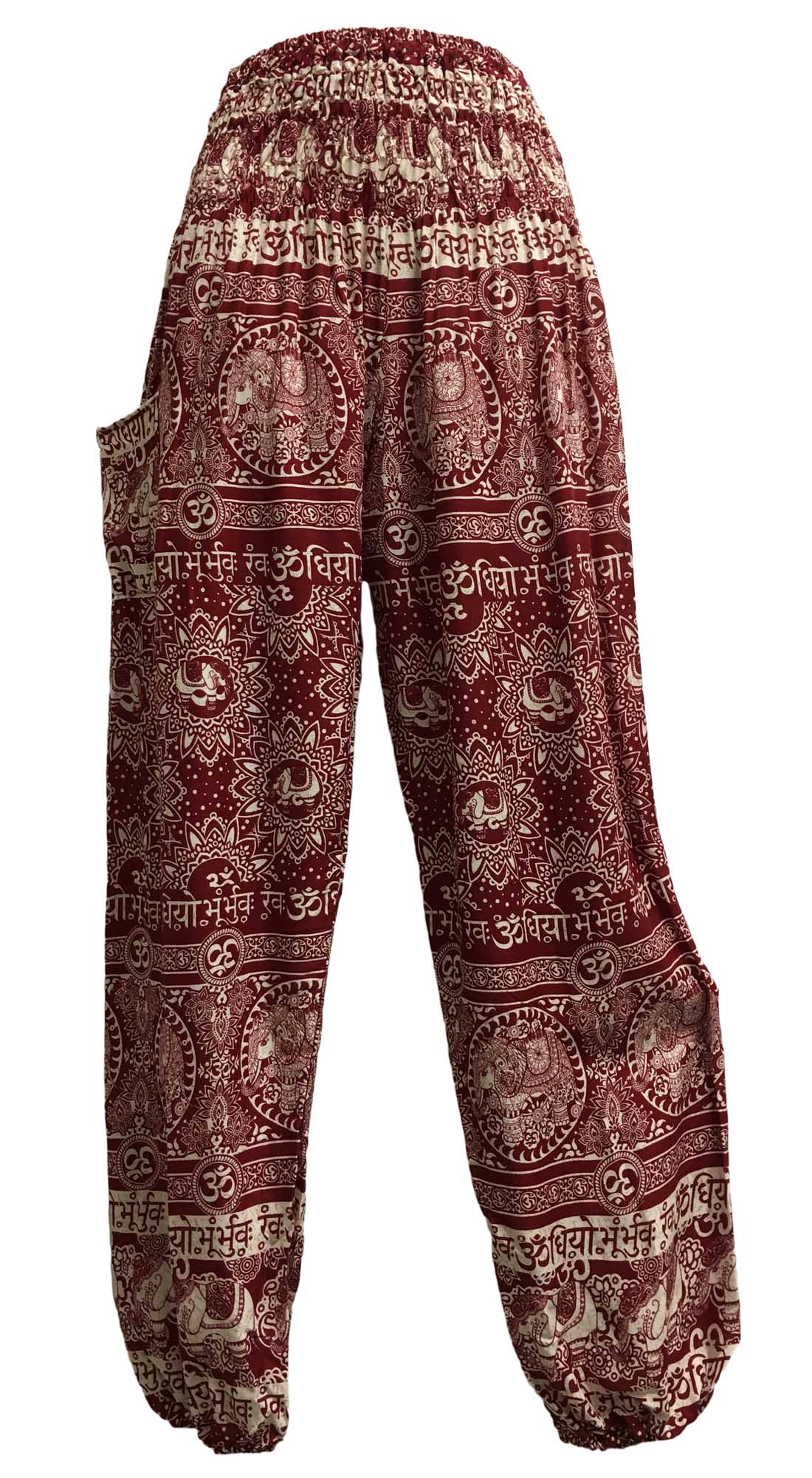 Sikar Women's Pants in Indian Silk. Loose Pants, Open on the Sides. Ethnic  Print black Orange / Orange Gray / Blue / Purple - Etsy Denmark