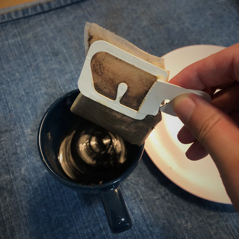Remove the drip bag