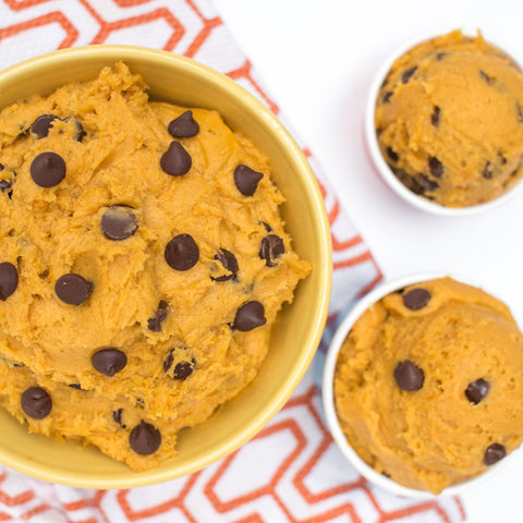 image of pumpkin cookie dough