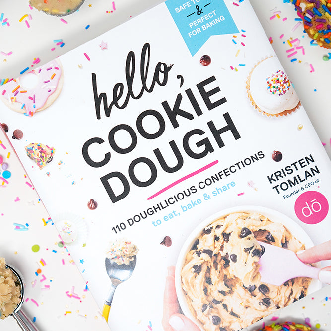 image of hello, cookie dough cookbook
