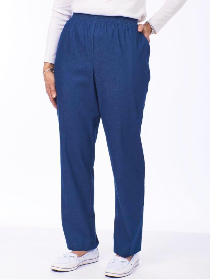 Elastic Waist Jeans (Blue) - By Alfred Dunner!