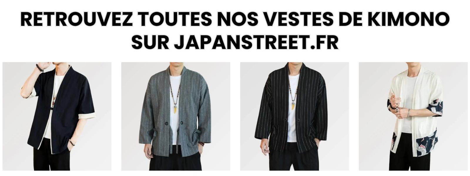 Veste de kimono japanstreet