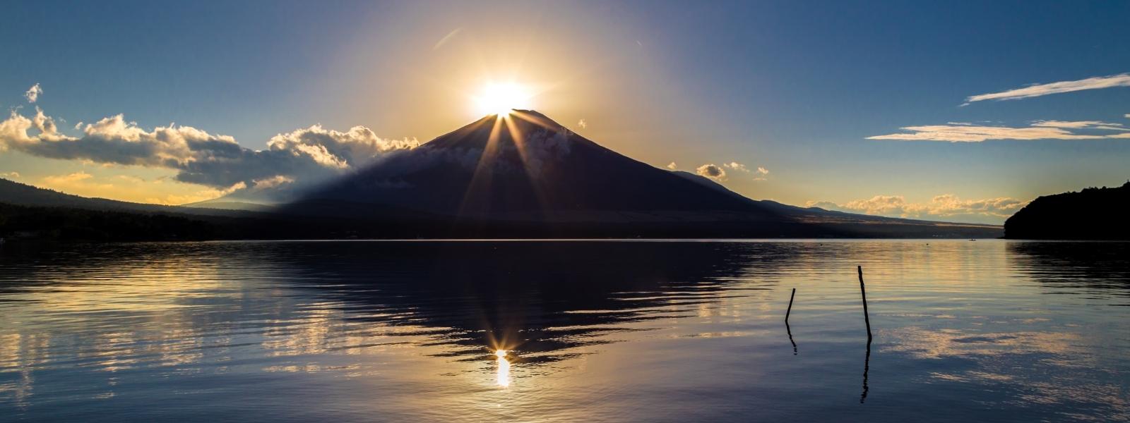 Lever de soleil au Mont Fuji