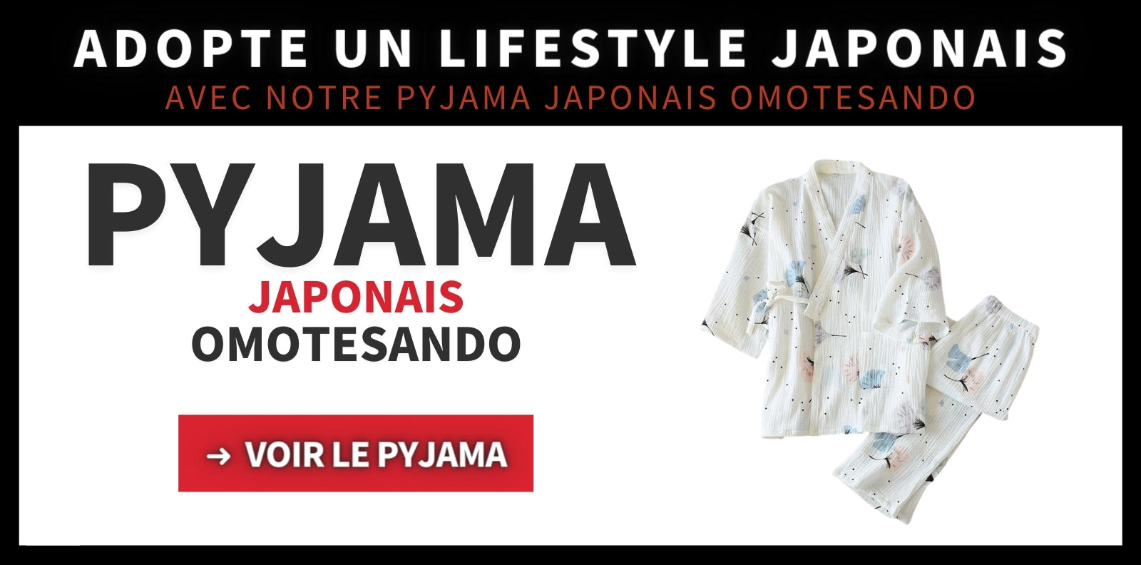 Pyjama japonais femme