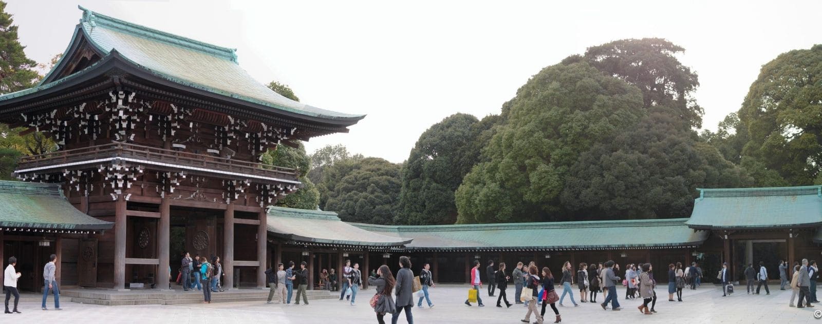 Le sanctuaire de Meiji et ses environs