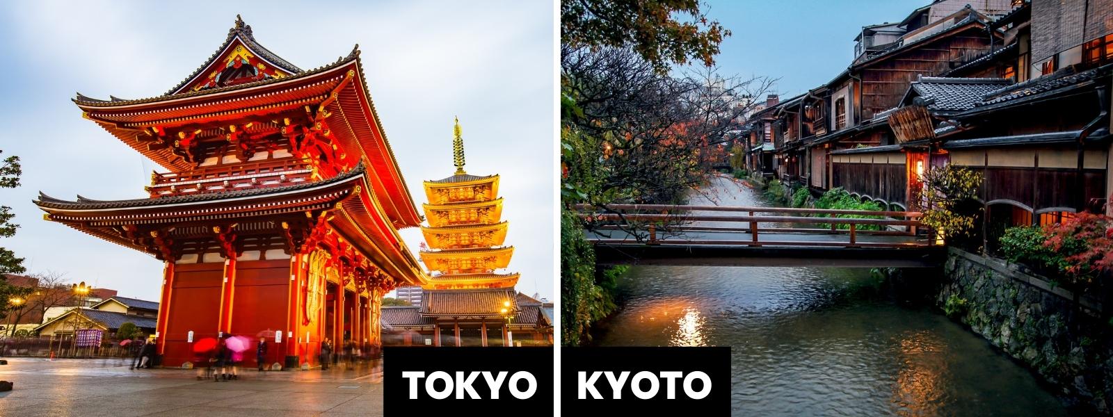 Tokyo et Kyoto