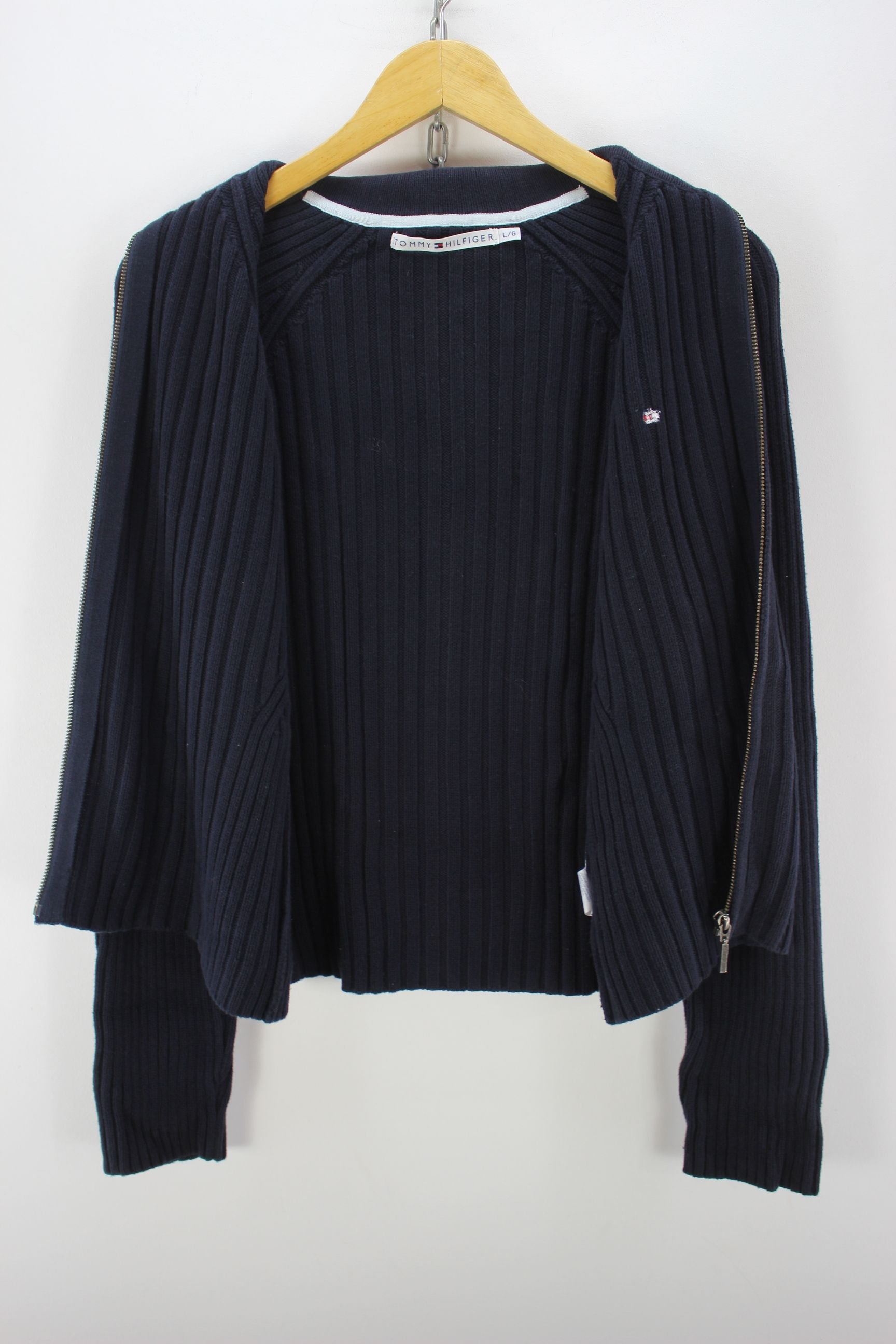 black tommy hilfiger jumper womens