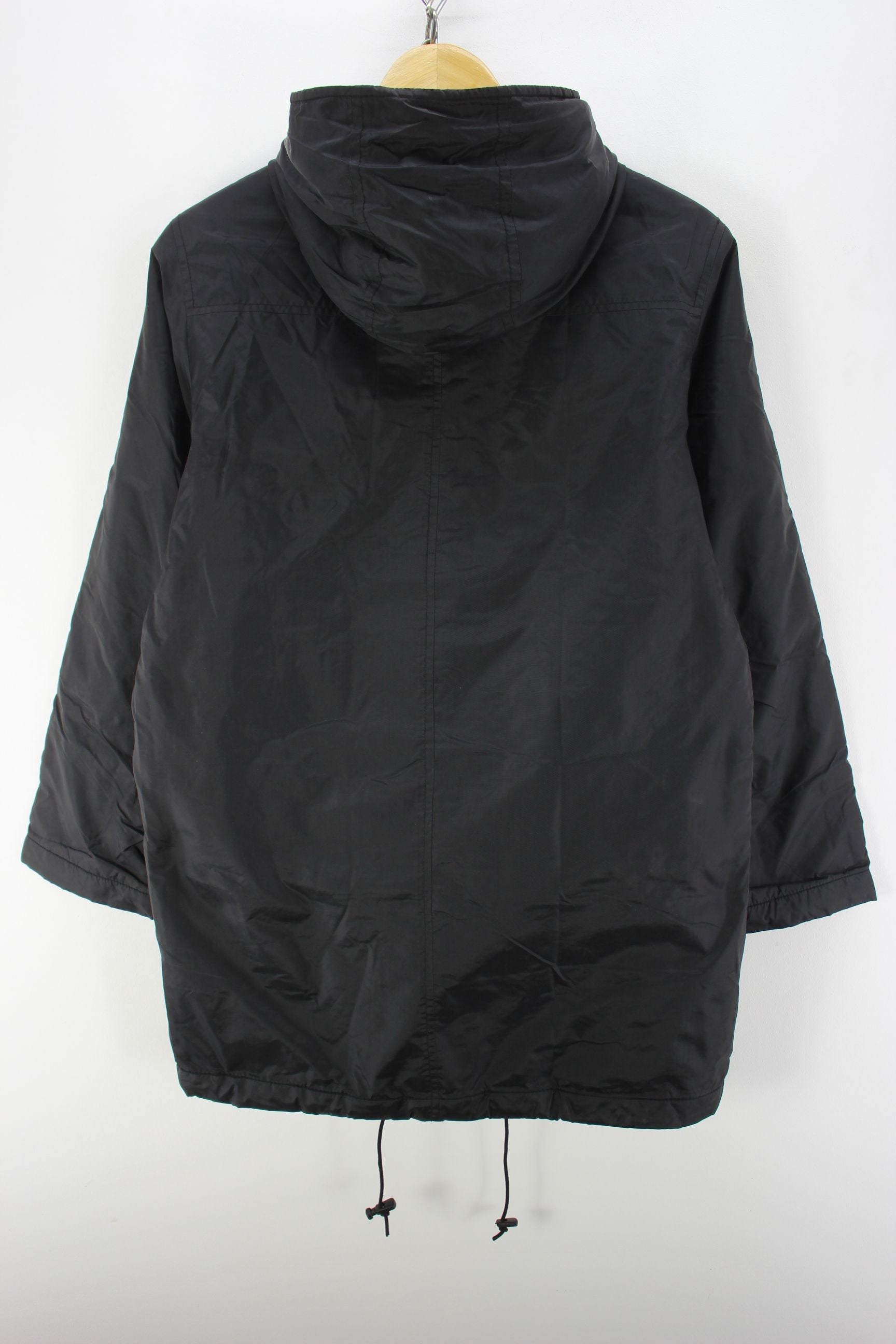 calvin klein black rain jacket