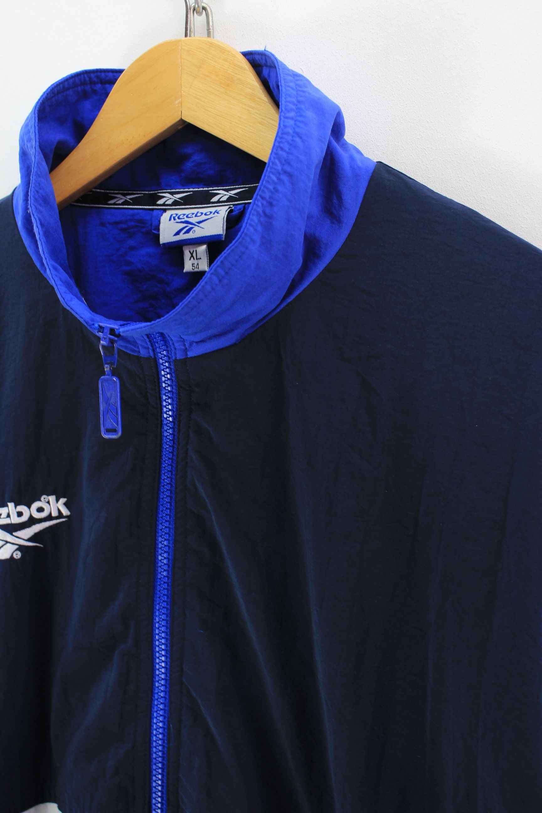 reebok vintage sweatshirt mens blue