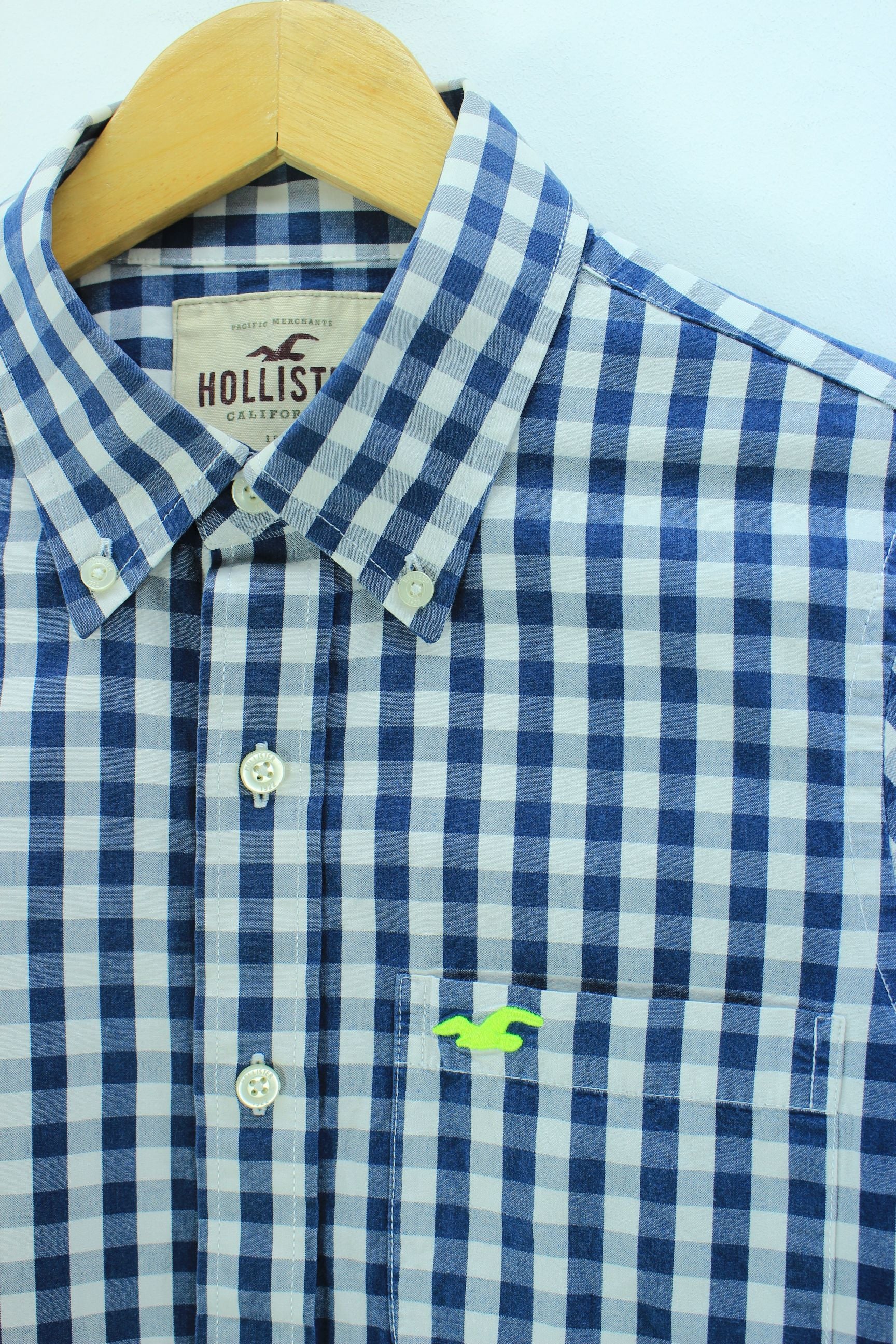 hollister checkered shirt