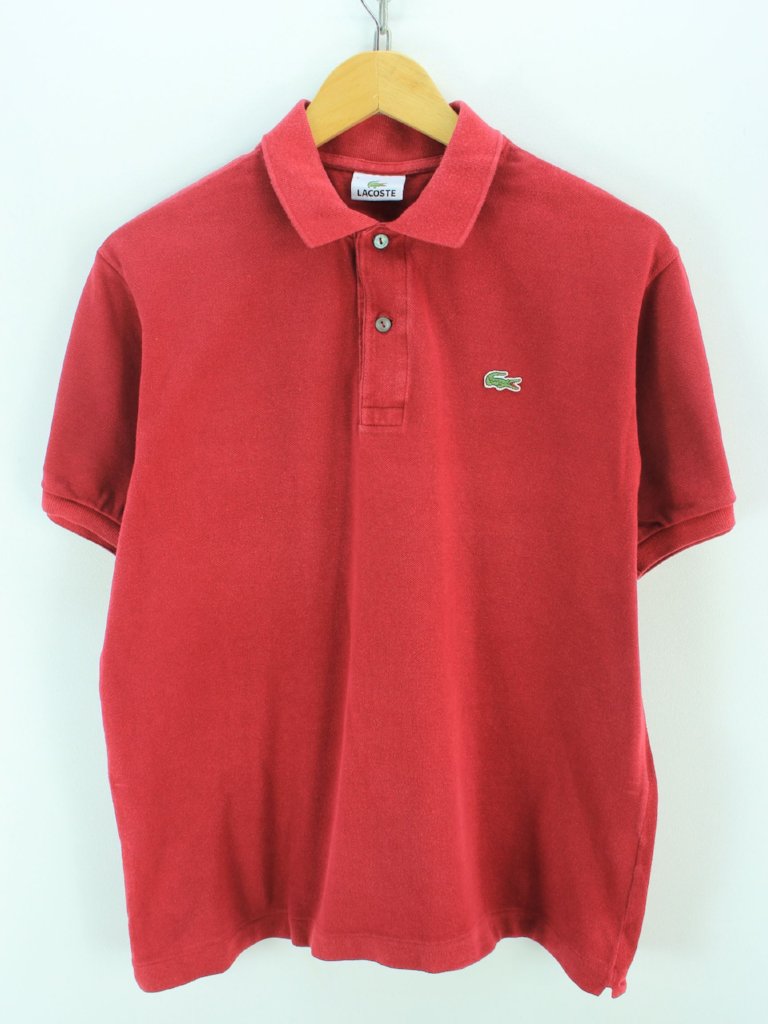 red lacoste top