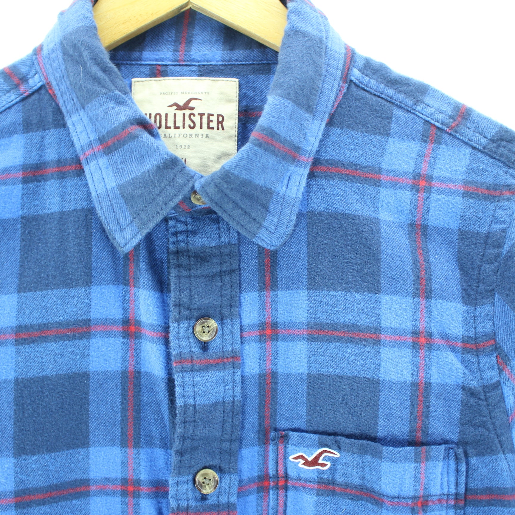 hollister casual shirts