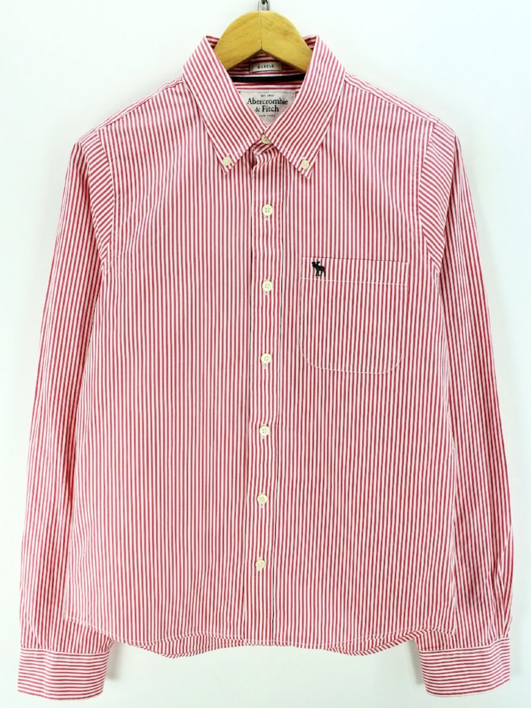 abercrombie and fitch striped shirt