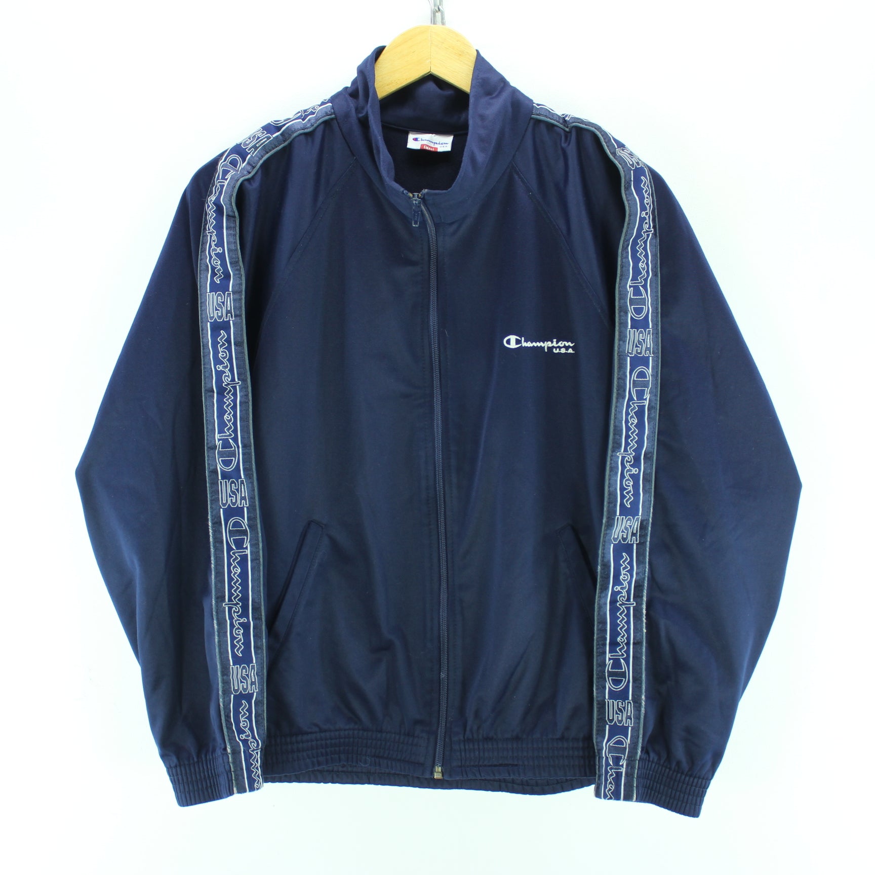 vintage champion track jacket