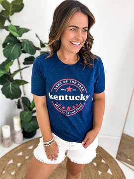 Land Of The Free Kentucky Tee