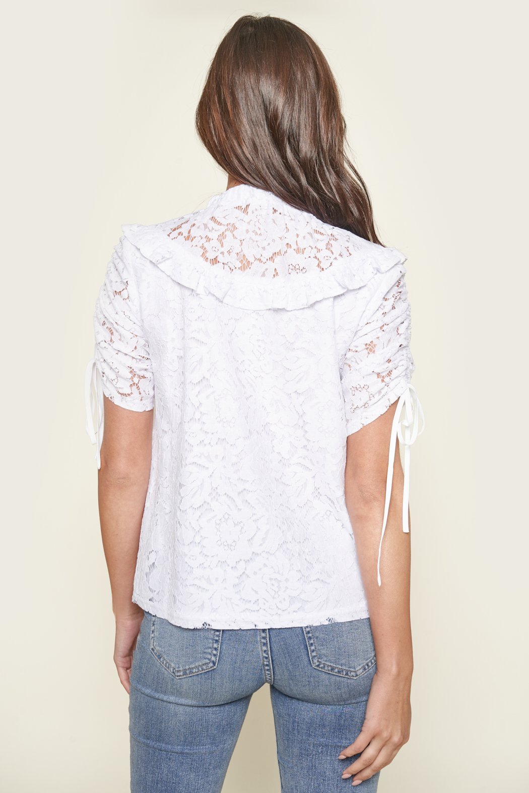 Lomitas High Neck Lace Blouse – Sugarlips