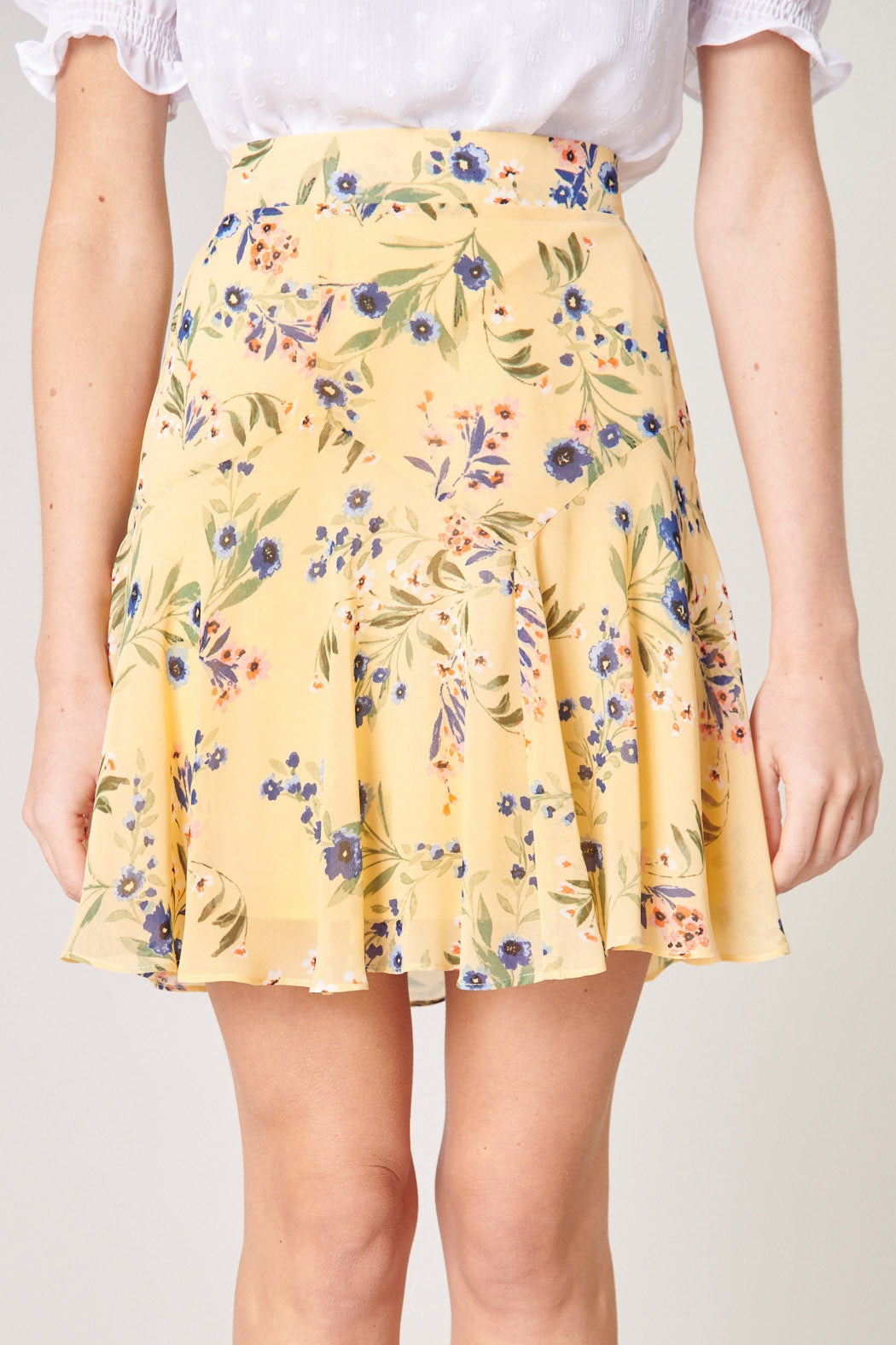 Sunny Salou Eden Flared Mini Skirt – Sugarlips