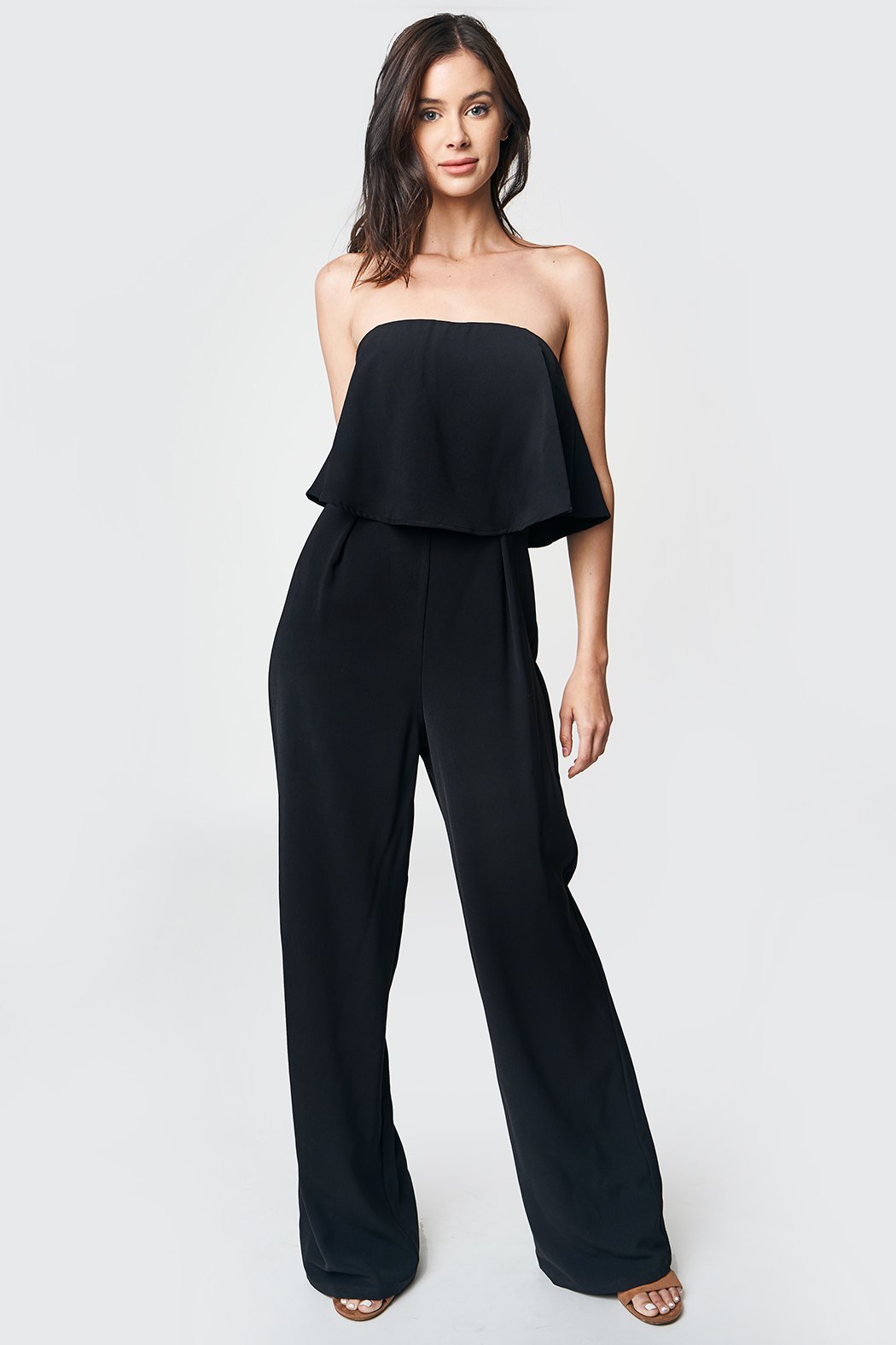 Elvie Strapless Jumpsuit – Sugarlips