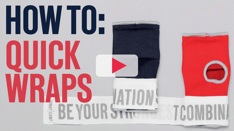 How To Put On Boxing Quick Wraps