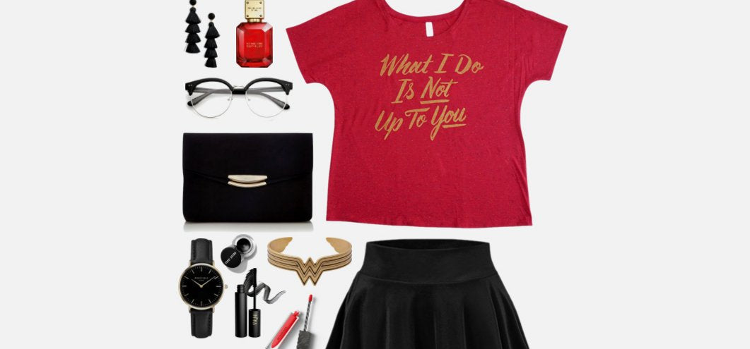 Geek Chic Outfit Inspiration: Casual Wonder Woman – jordandene