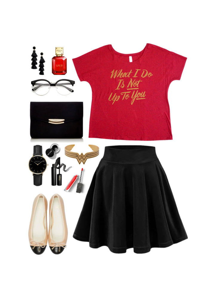 Geek Chic Outfit Inspiration: Casual Wonder Woman – jordandene