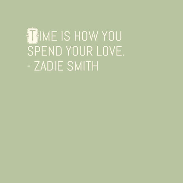 Start your week off right... with Zadie Smith