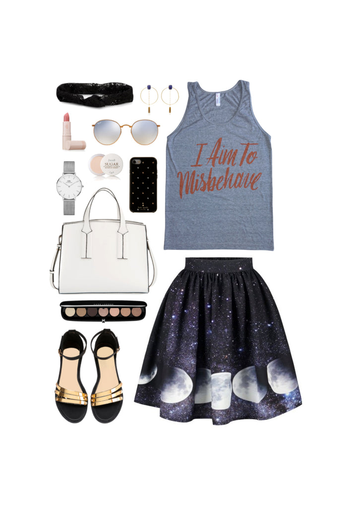 Geek Chic Outfit Inspiration: Aim to Misbehave