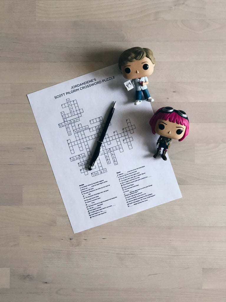 Scott Pilgrim Crossword Puzzle