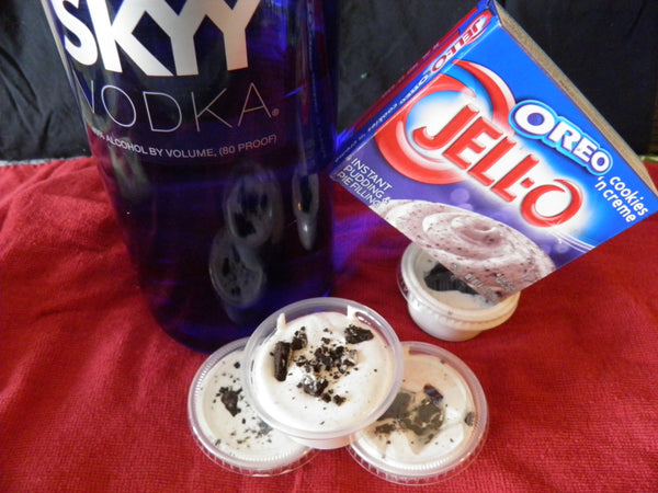 Oreo Pudding Shots