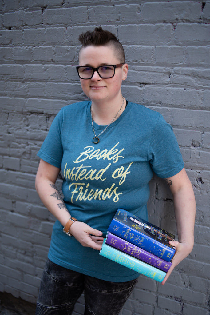 Books Instead of Friends Unisex T-Shirt | Mackenzi Lee – jordandene