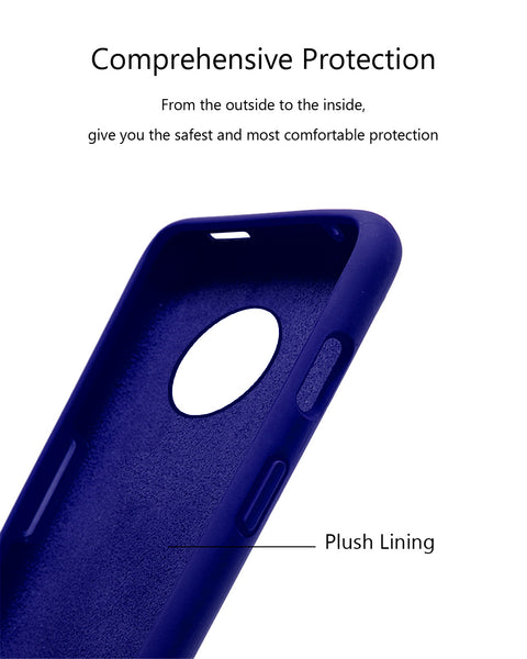 Oneplus 7T Liquid Silicone Case Dark Blue