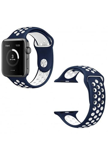 white nike apple watch strap