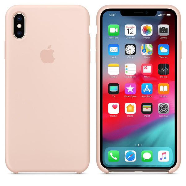 Silicone Case for Apple iPhone XS max - Pink Sand